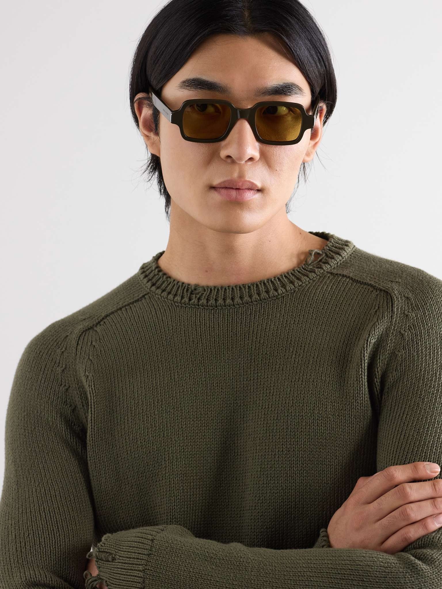 Square-Frame Acetate Sunglasses - 2