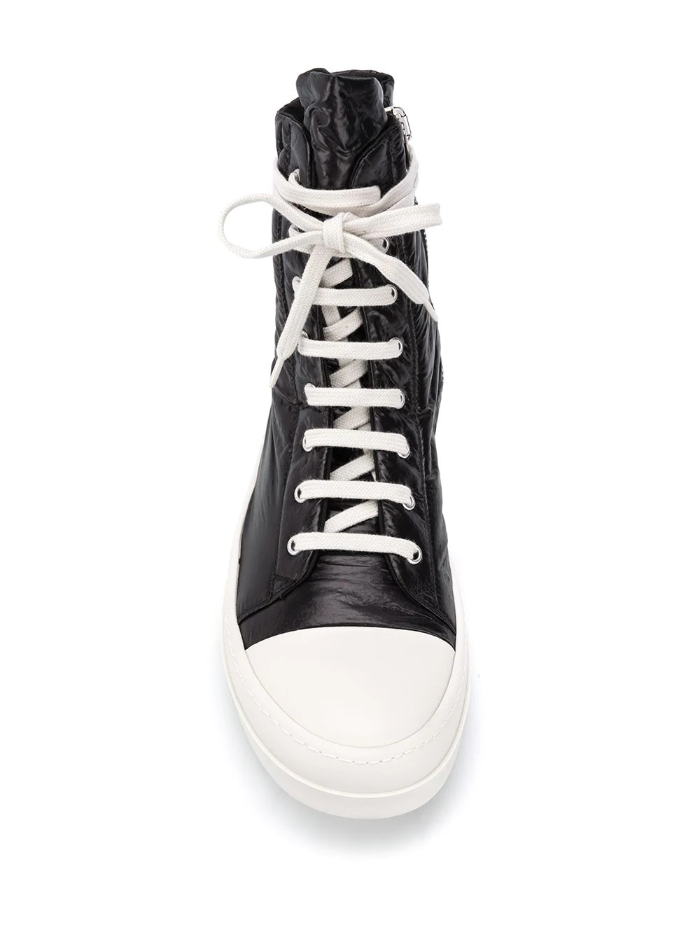 high top padded sneakers - 4