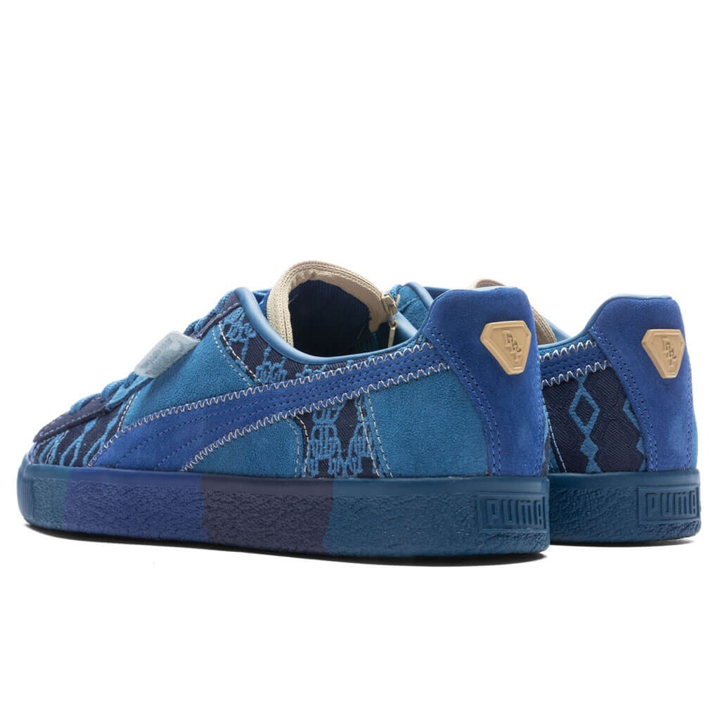 PUMA X DAPPER DAN CLYDE PRE-GAME RUNWAY - BLAZING BLUE/LAKE BLUE - 3