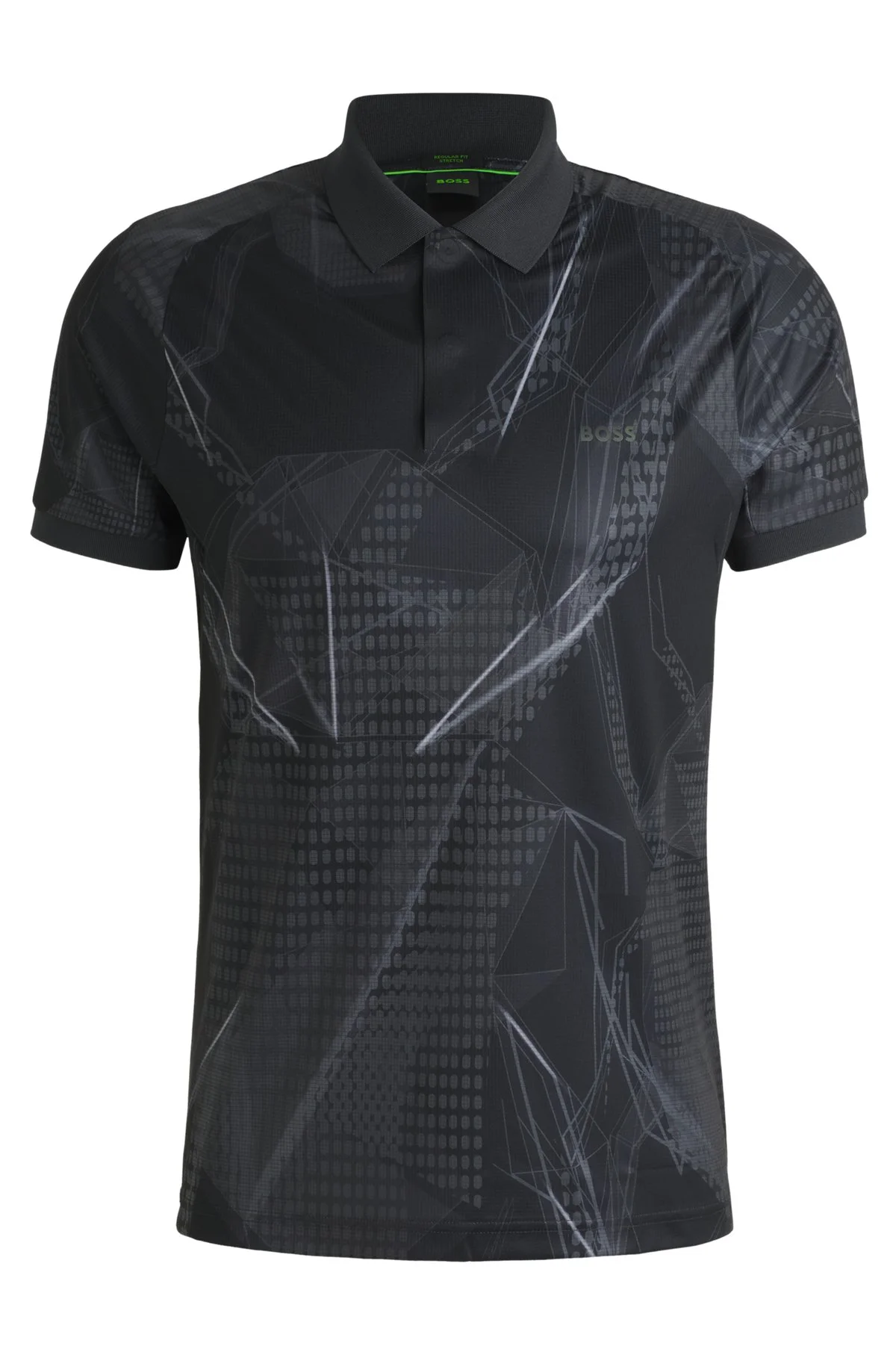 ACTIVE PADDY GRAPHIC-PRINT POLO SHIRT WITH UV PROTECTION - 1