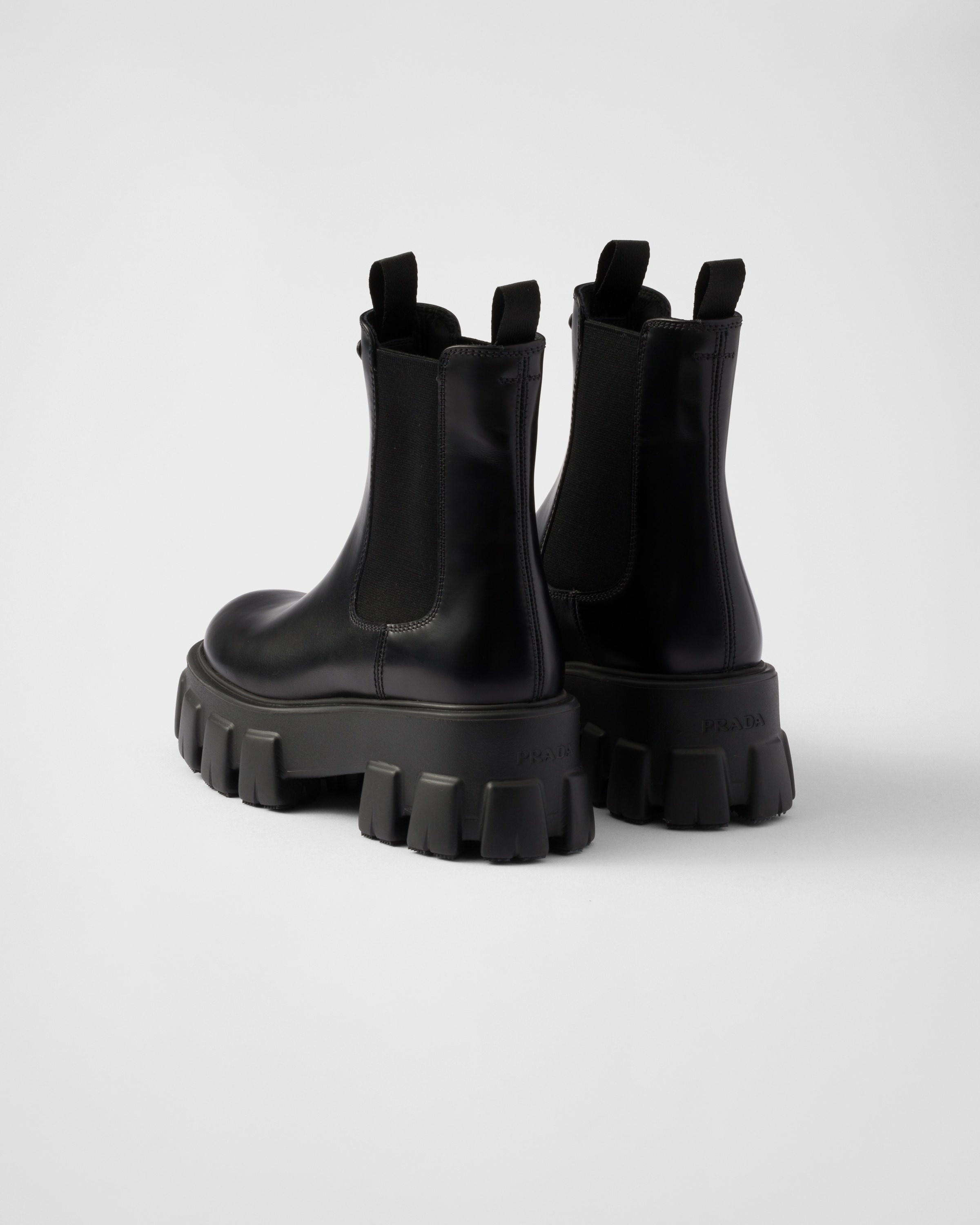 Monolith brushed leather Chelsea boots - 5