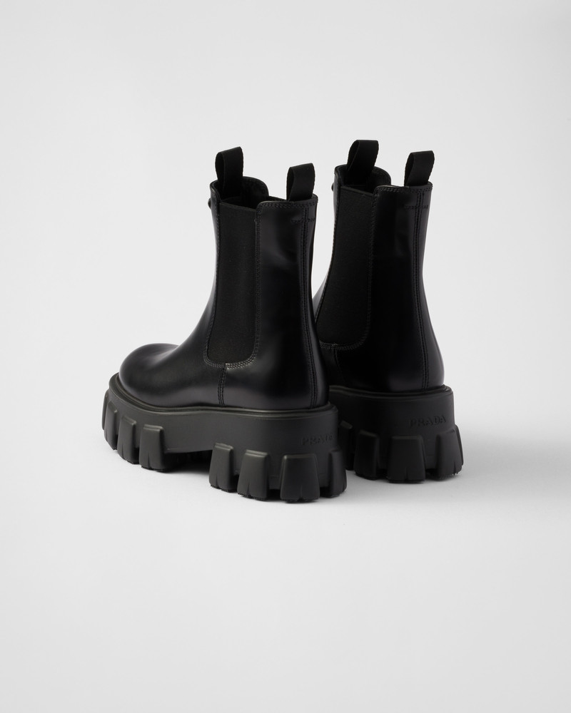 Monolith brushed leather Chelsea boots 5