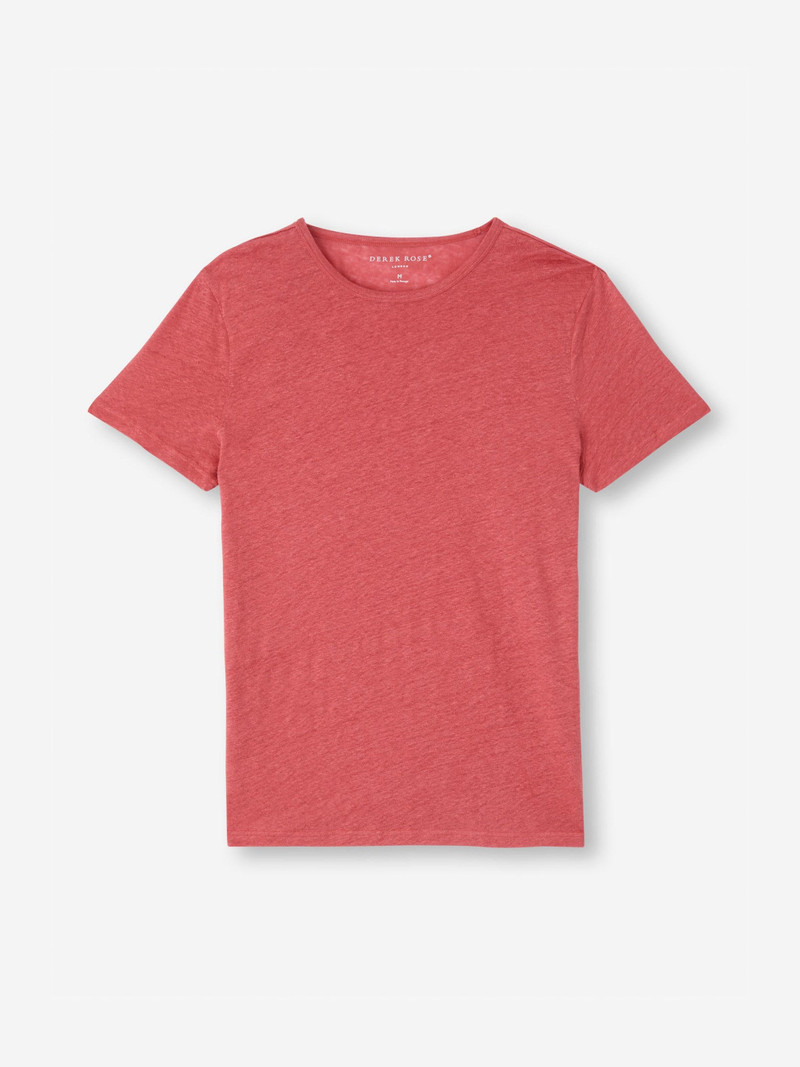 Derek Rose Men's T-Shirt Jordan Linen Soft Red outlook