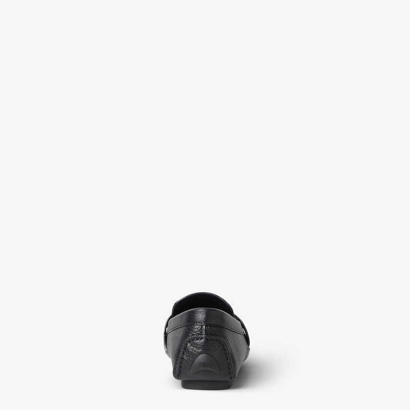 Pequin Drivers Black leather driver loafers 3