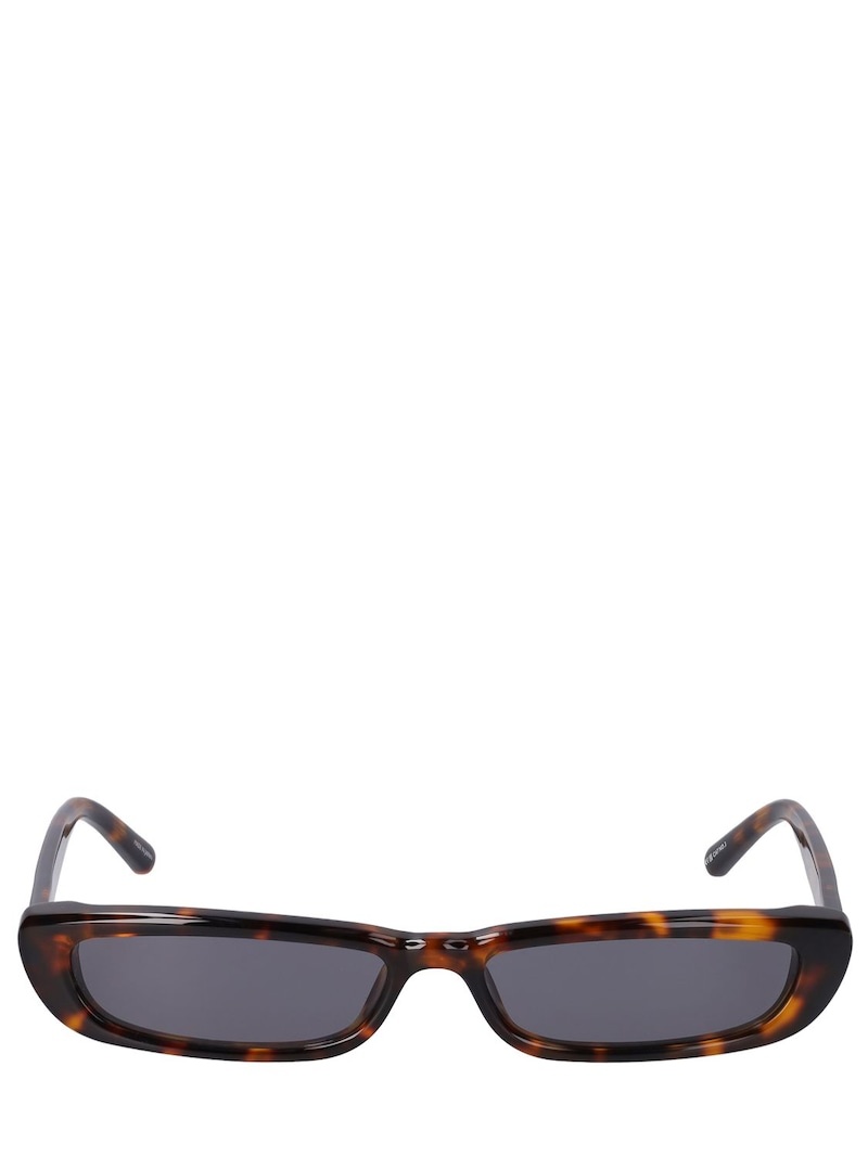 Thea slim squared acetate sunglasses - 1