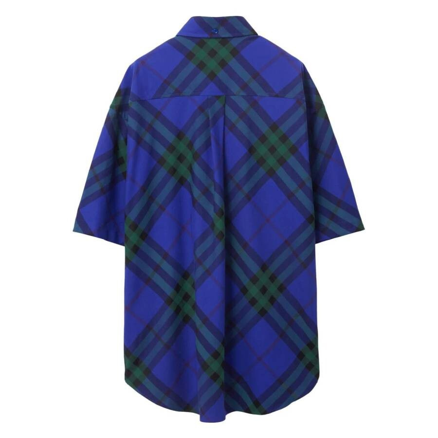 Burberry Check-Pattern Cotton Shirt - 6