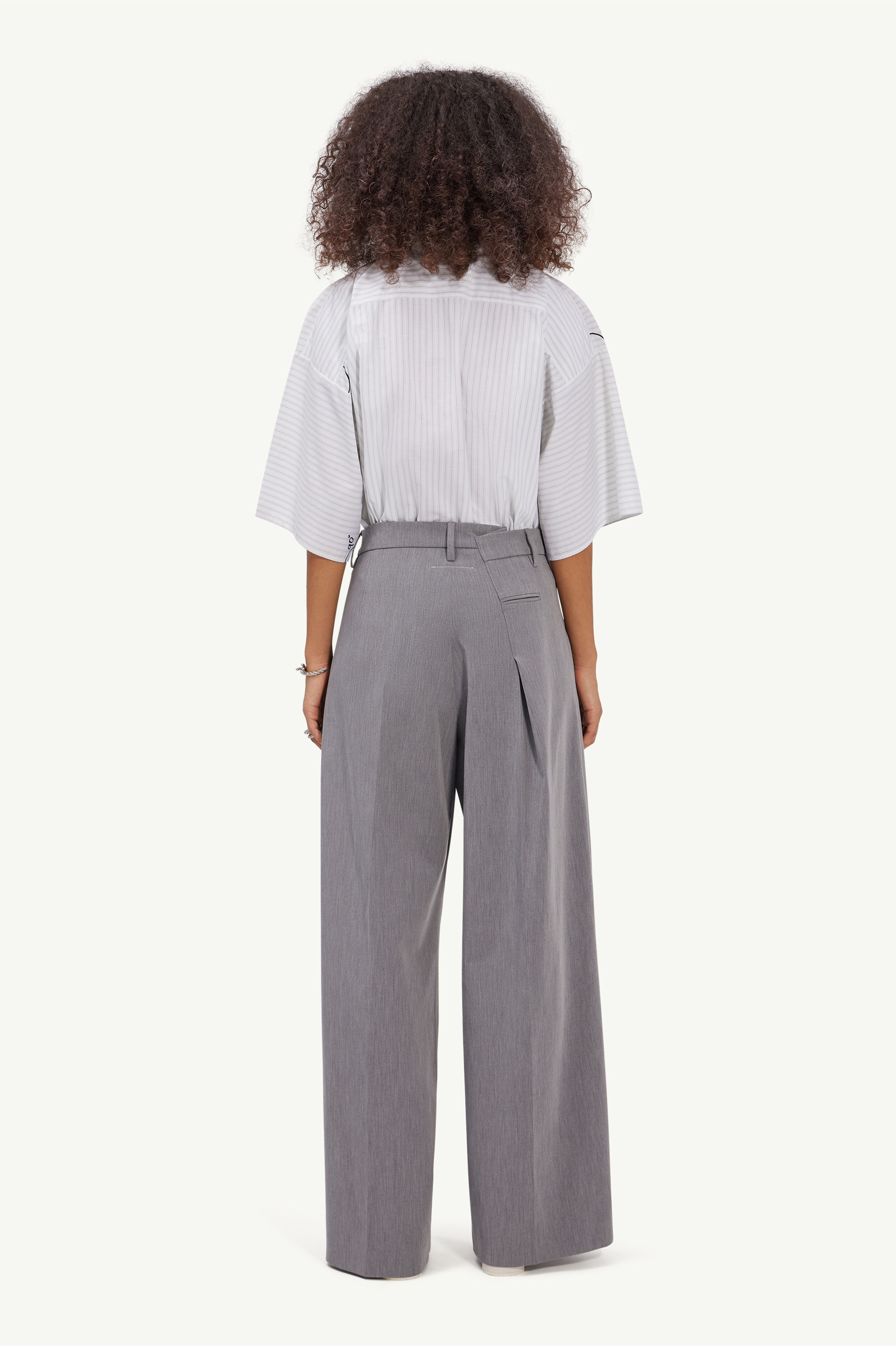 Wide-leg trousers - 4