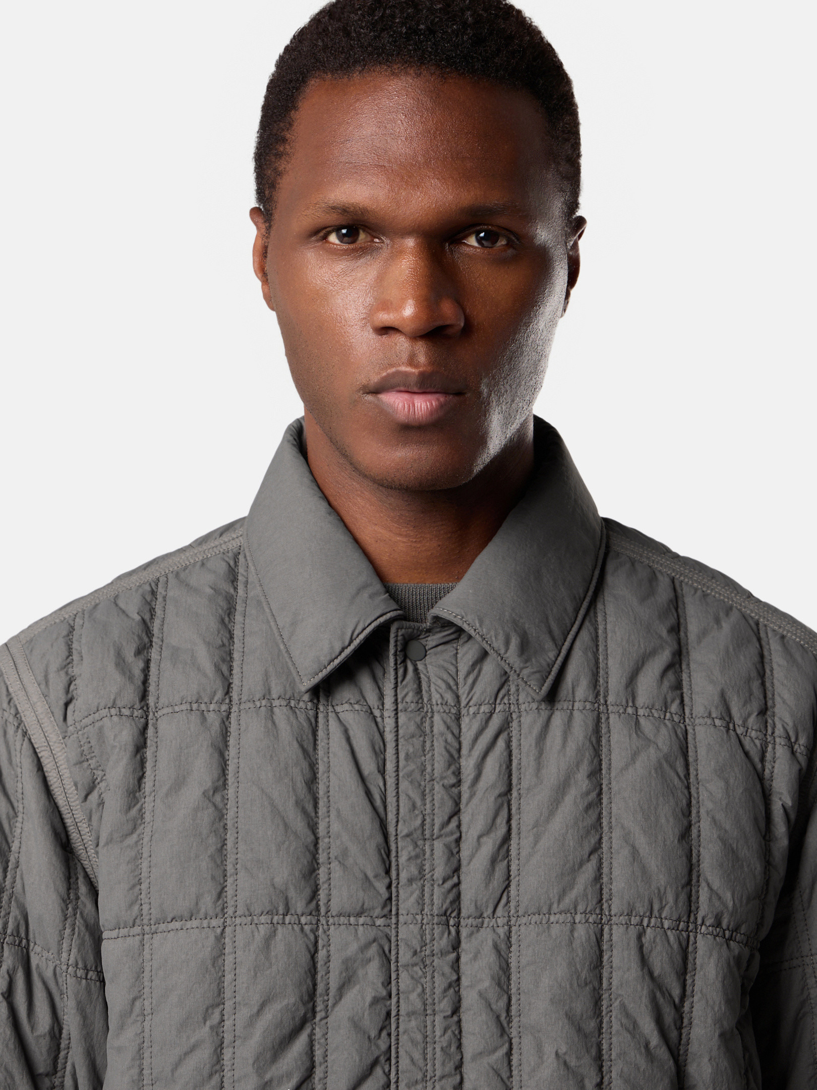 4100099 NYLON SMERIGLIATO_STONE ISLAND GHOST - 4