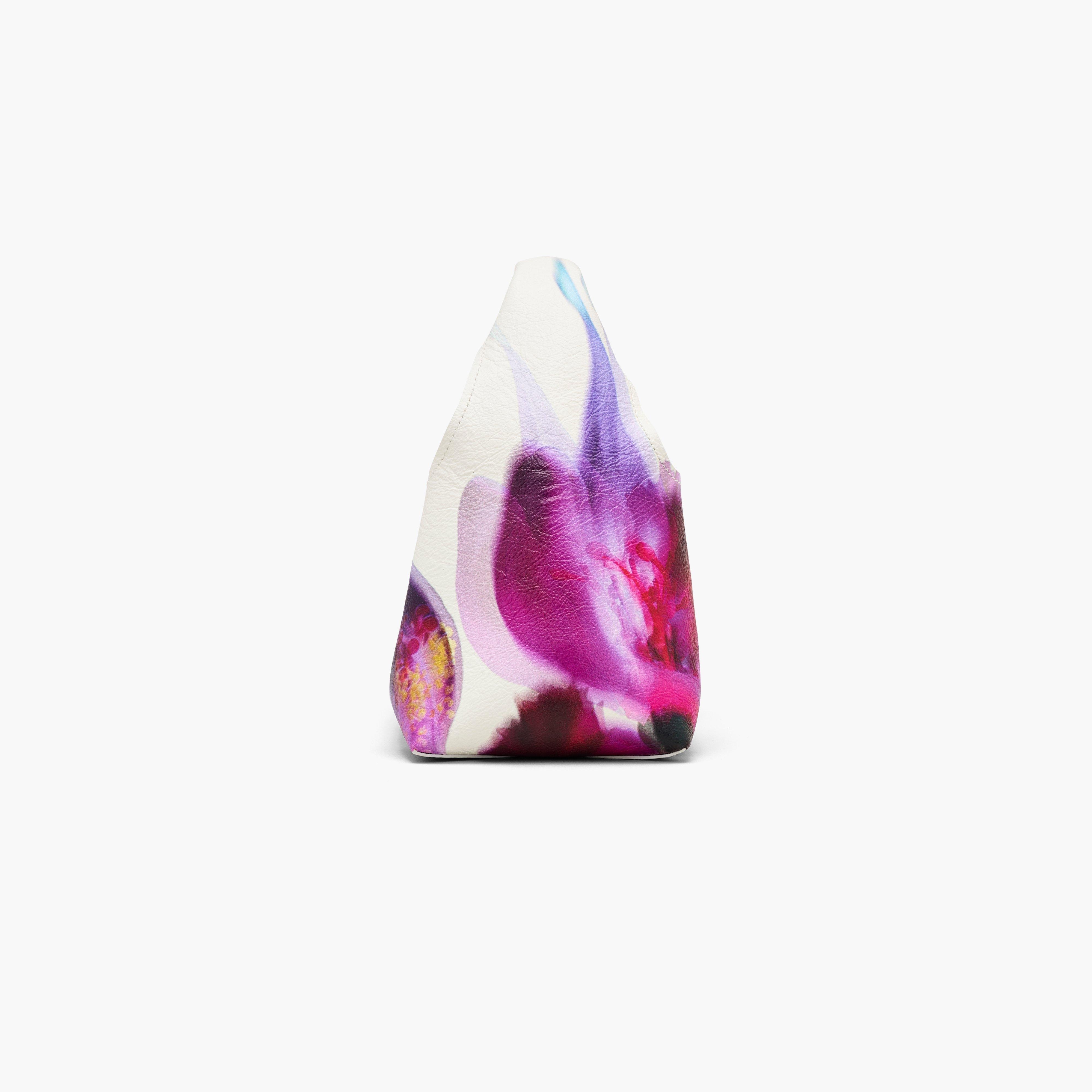 THE FUTURE FLORAL LEATHER MINI SACK BAG - 5