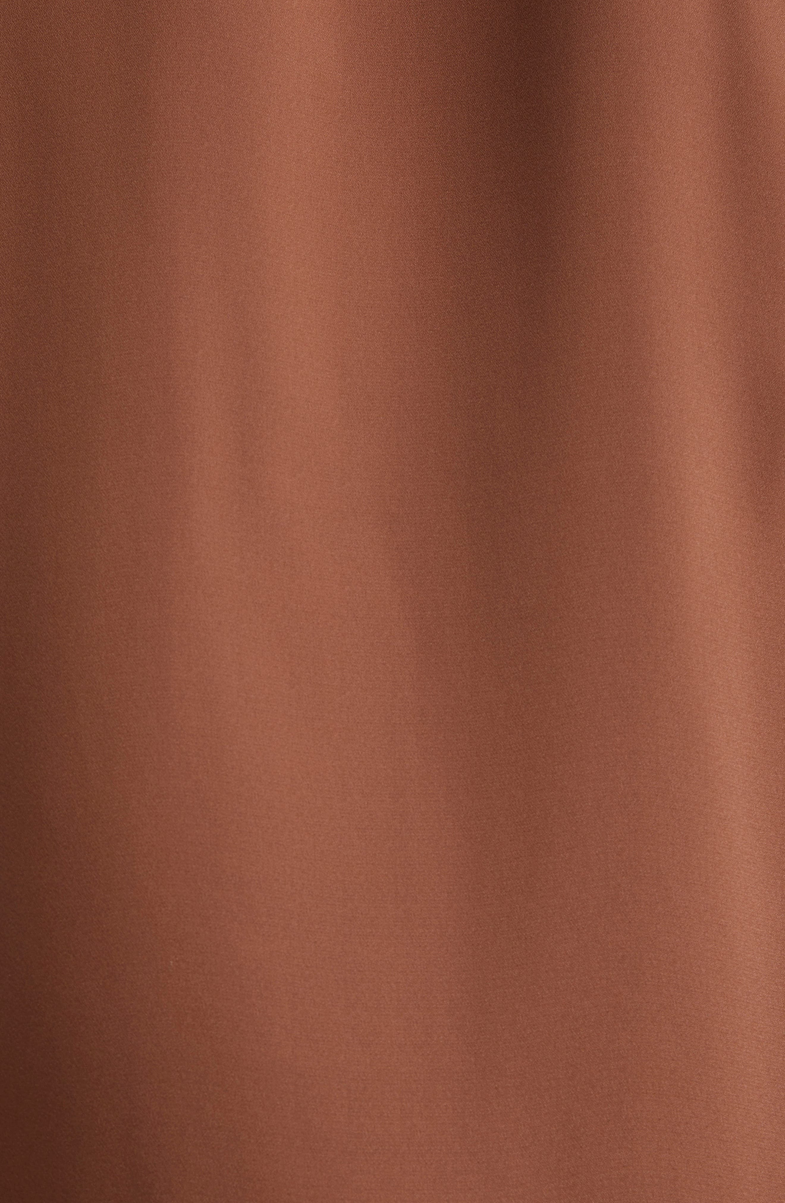 L'AGENCE Ava Lace Cuff Button-Up Blouse in Hot Fudge at Nordstrom - 7