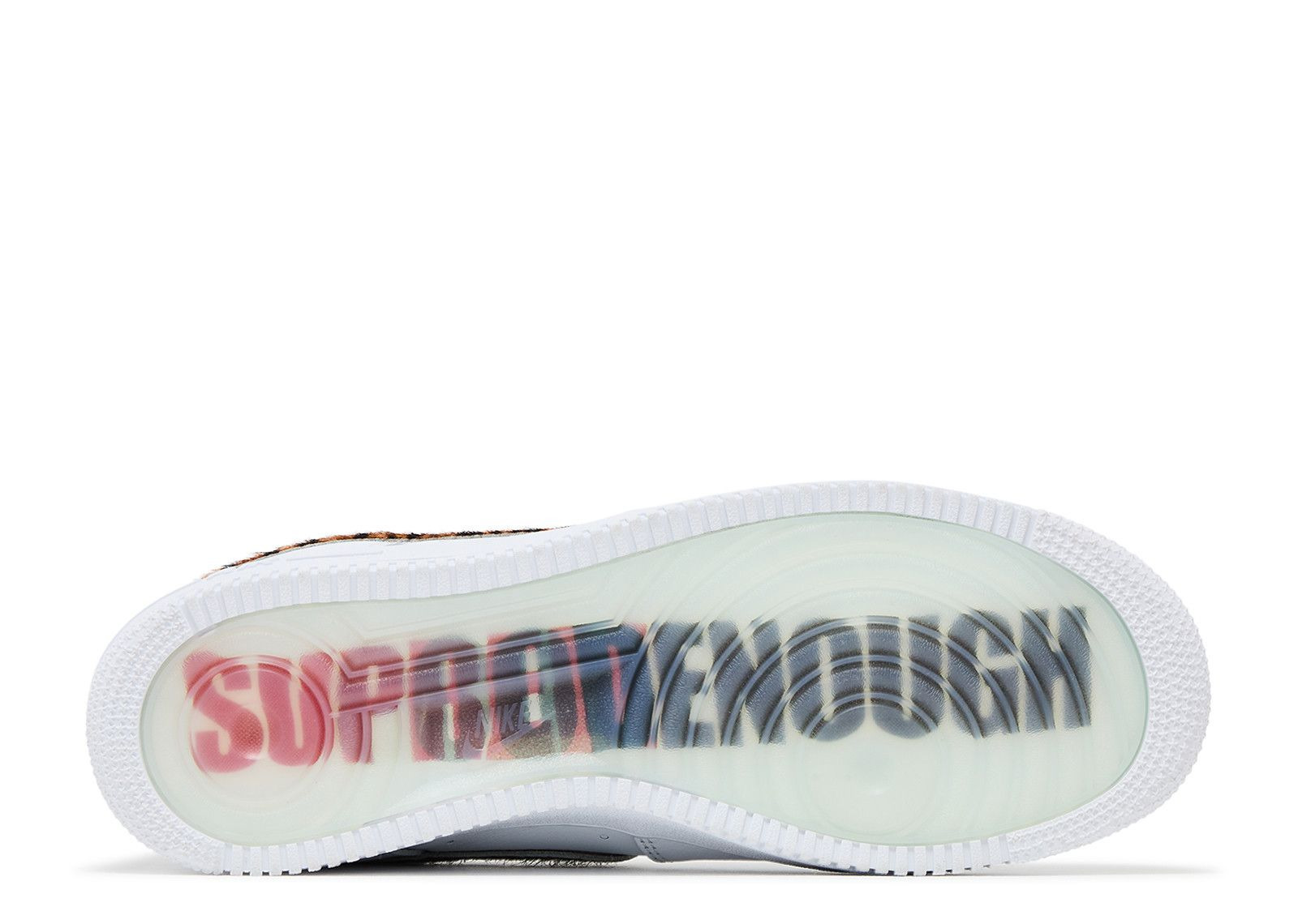 SUPREME X GOODENOUGH X AIR FORCE 1 LOW 'WHITE CHEETAH PRINT' - 4