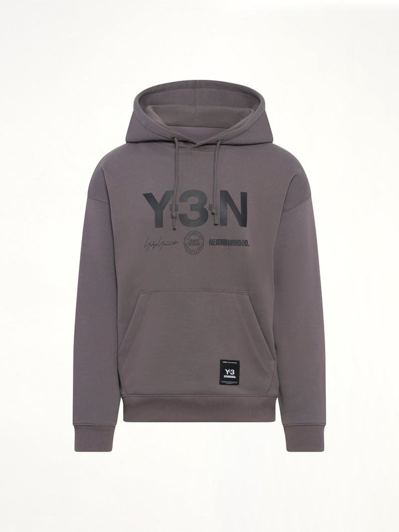 Y-3 Y-3 X NBHD Graphic Hoodie in Granite outlook