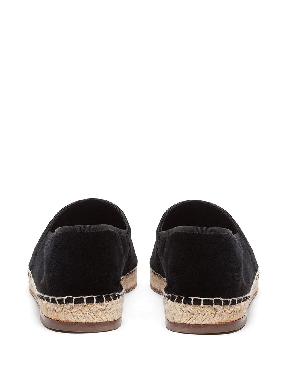 cross-embroidered espadrilles - 3