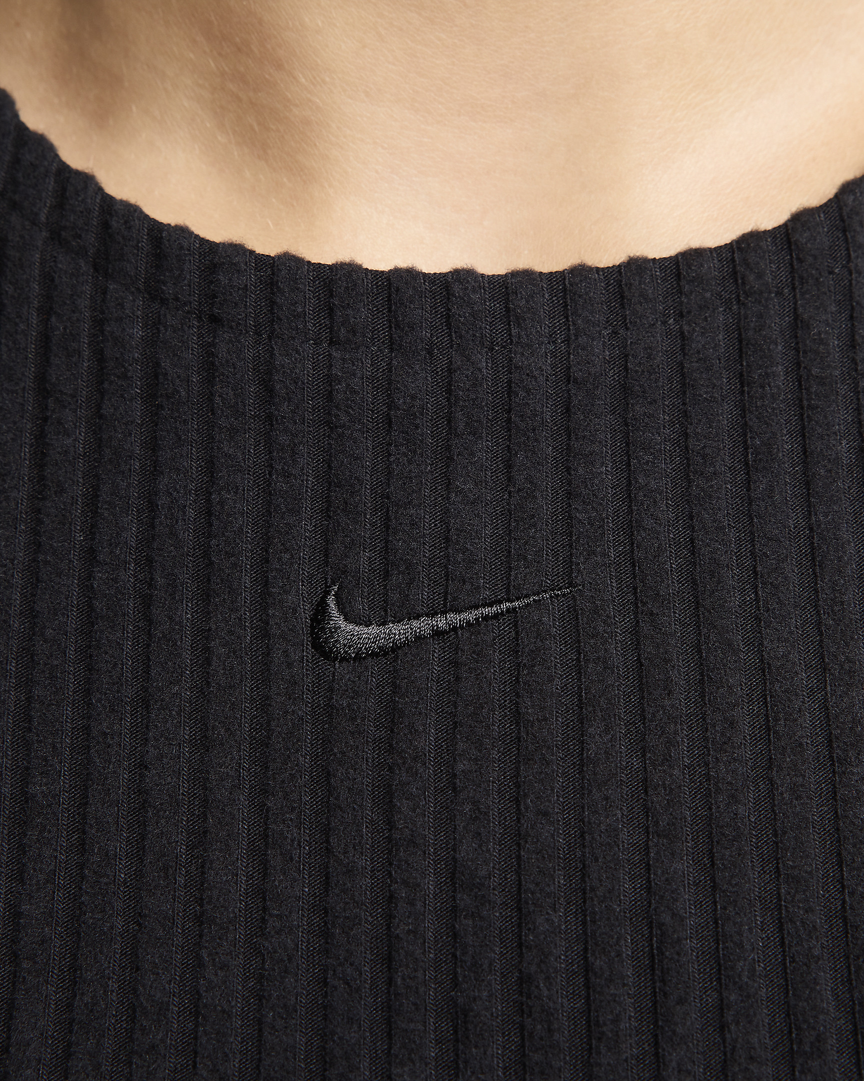 Women's Nike Sportswear Chill Knit Slim Sleeveless Ribbed Midi Dress - 4