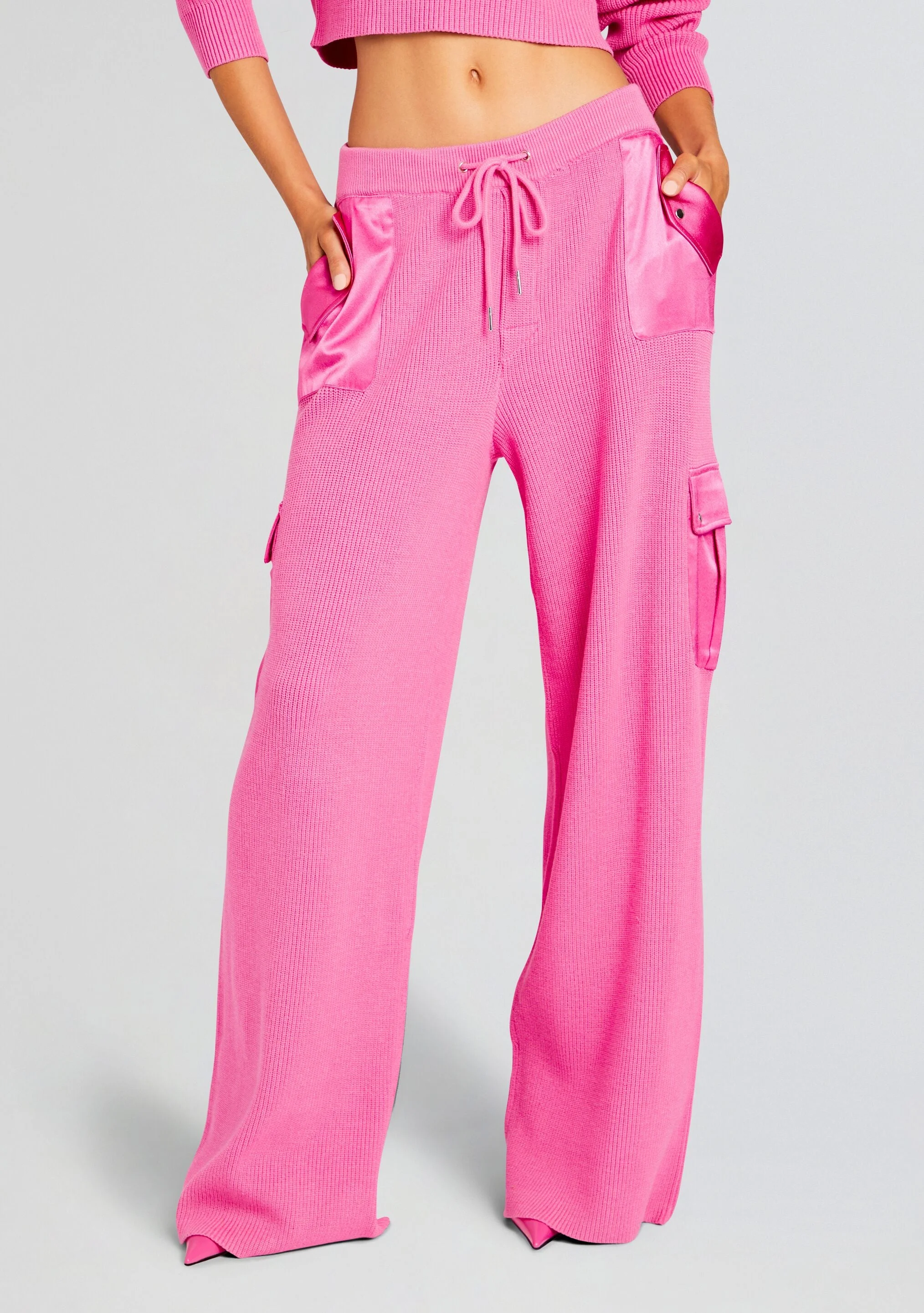 DAPH KNIT CARGO PANT - 1