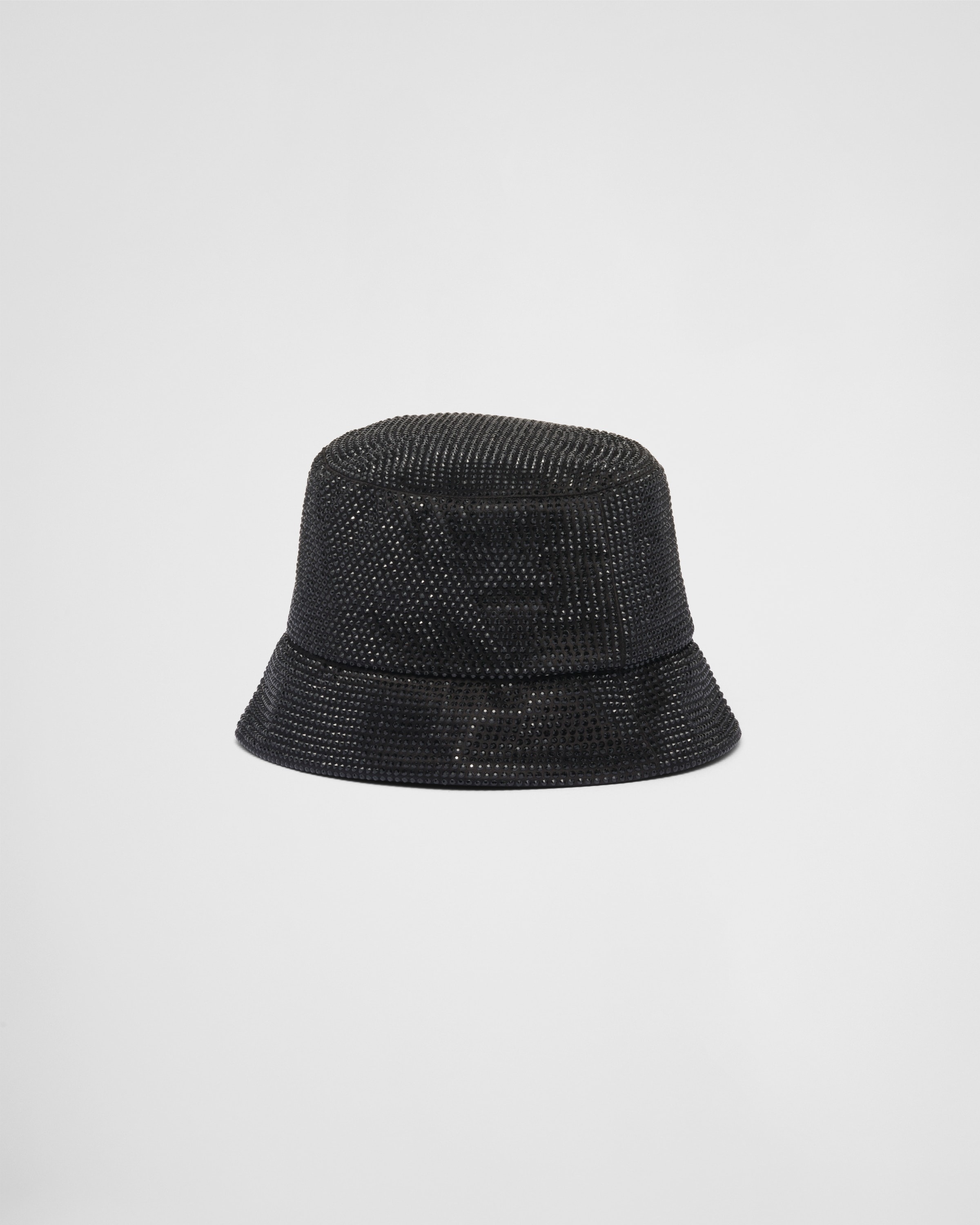 Satin bucket hat with crystals - 3