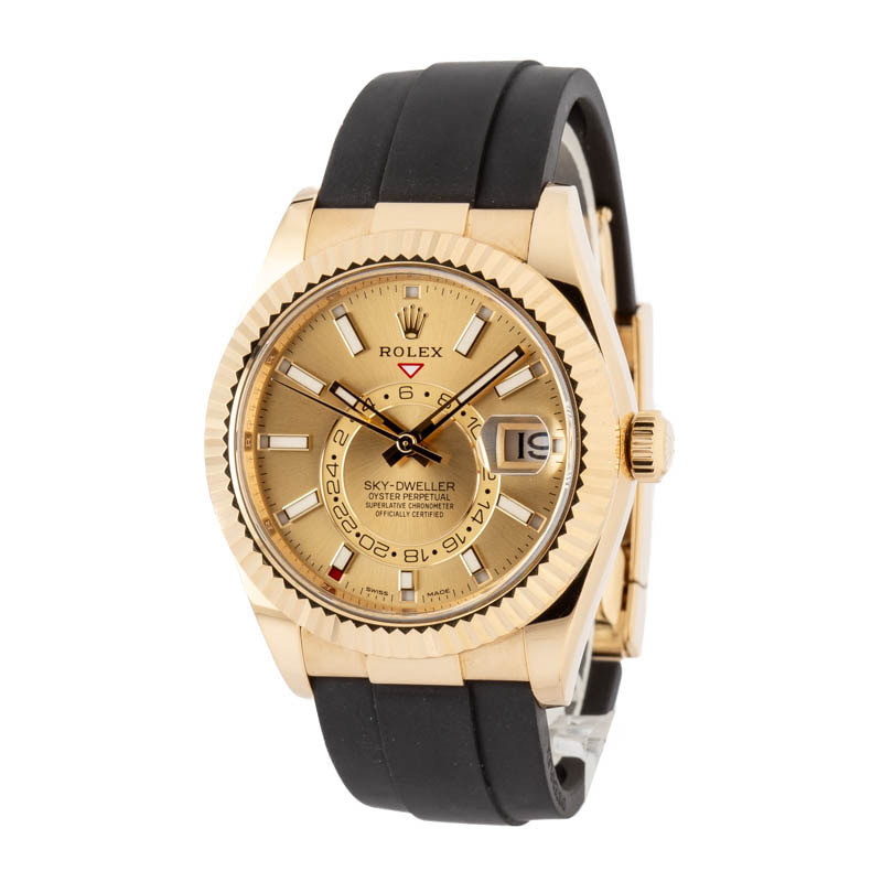Rolex Sky-Dweller Ref 326238 Champagne Dial - 2