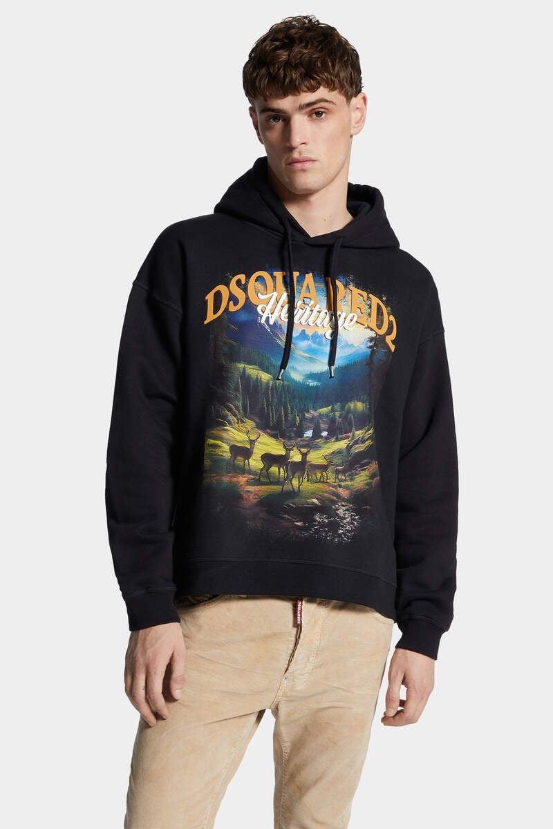 RELAX FIT CANADA HOODIE - 3