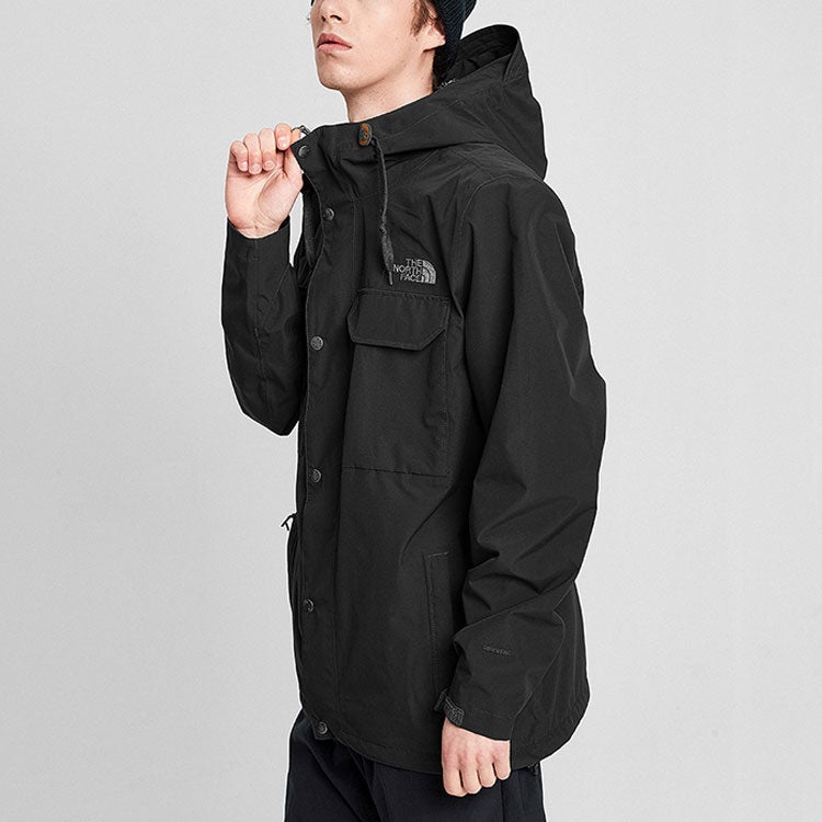 THE NORTH FACE Dryvent Down Puffer Hood Jacket 'Black' NF0A497F-JK3 - 4