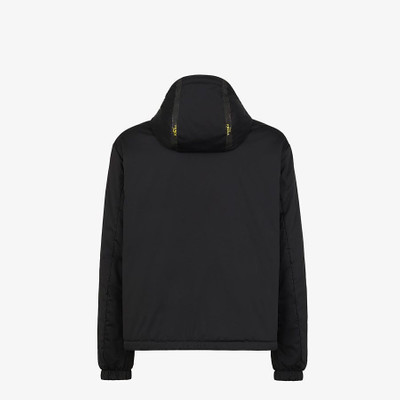 FENDI Black tech fabric jacket outlook