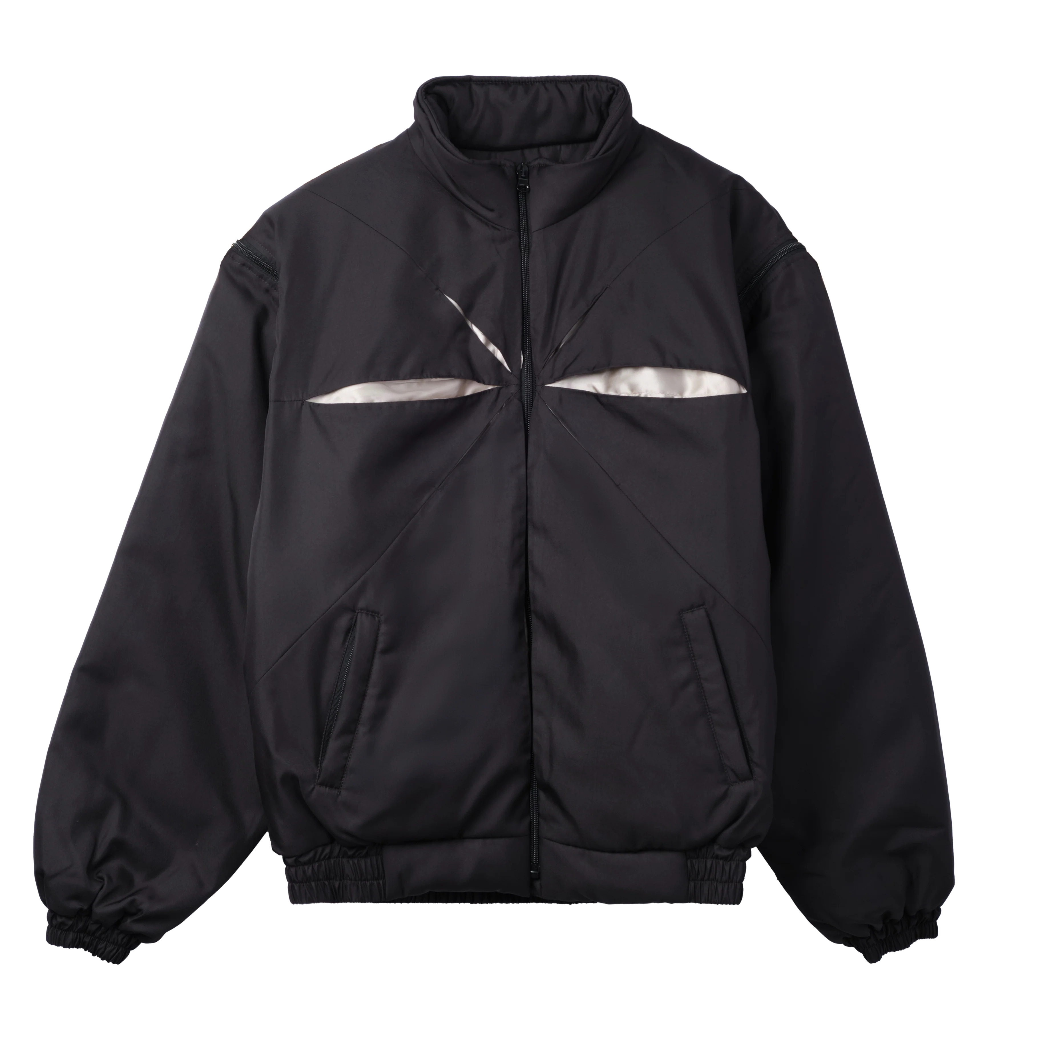 Kusikohc Origami Zip-Up Jacket Black - 1