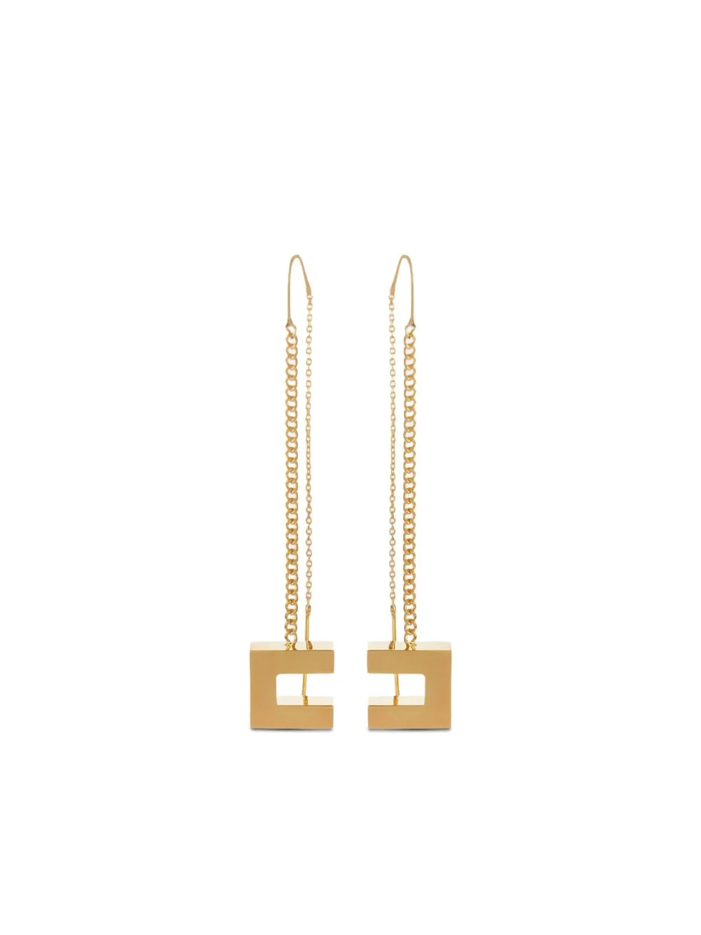 pendant-logo earrings - 1