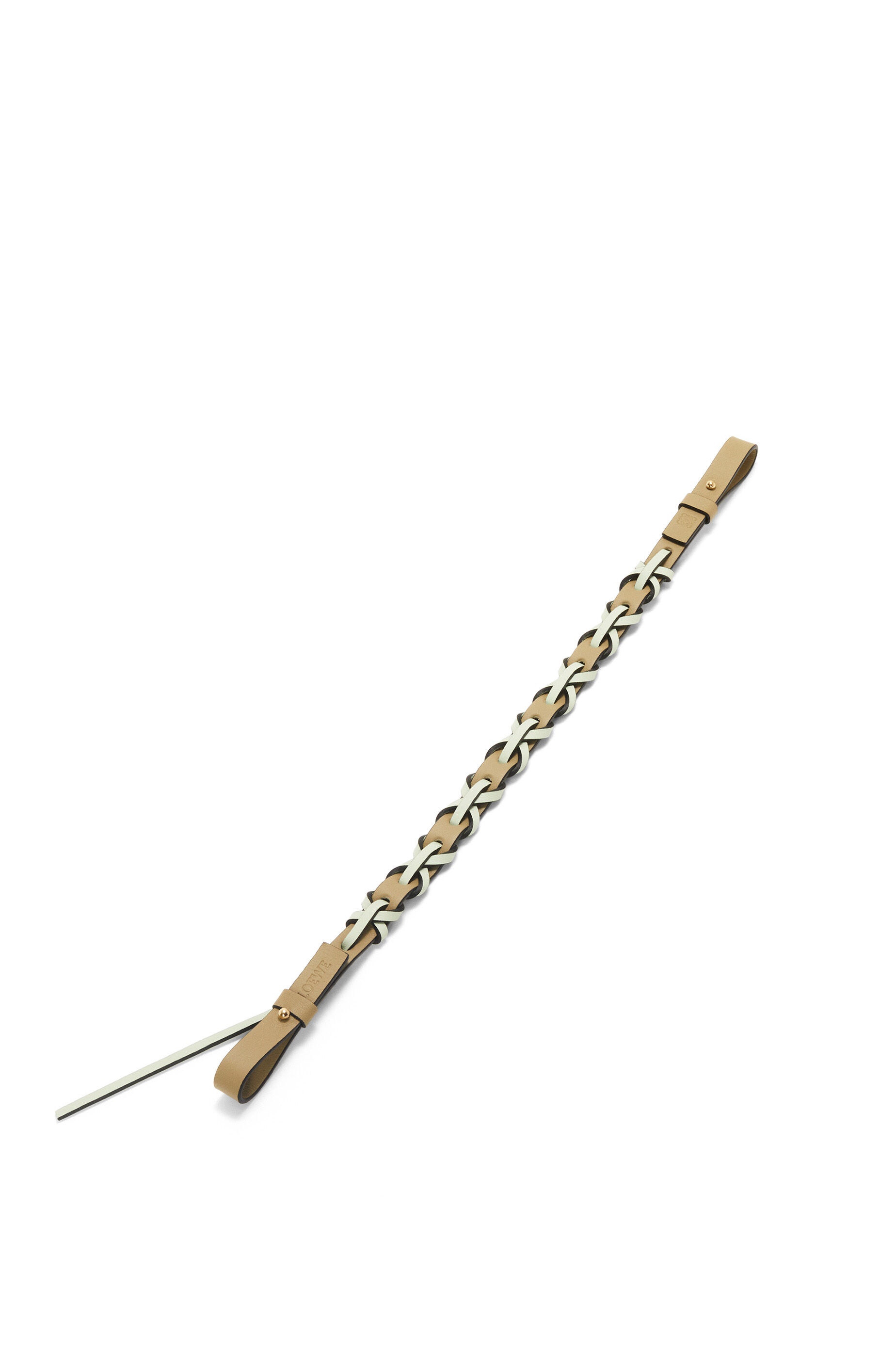 Braided strap in classic calfskin - 1