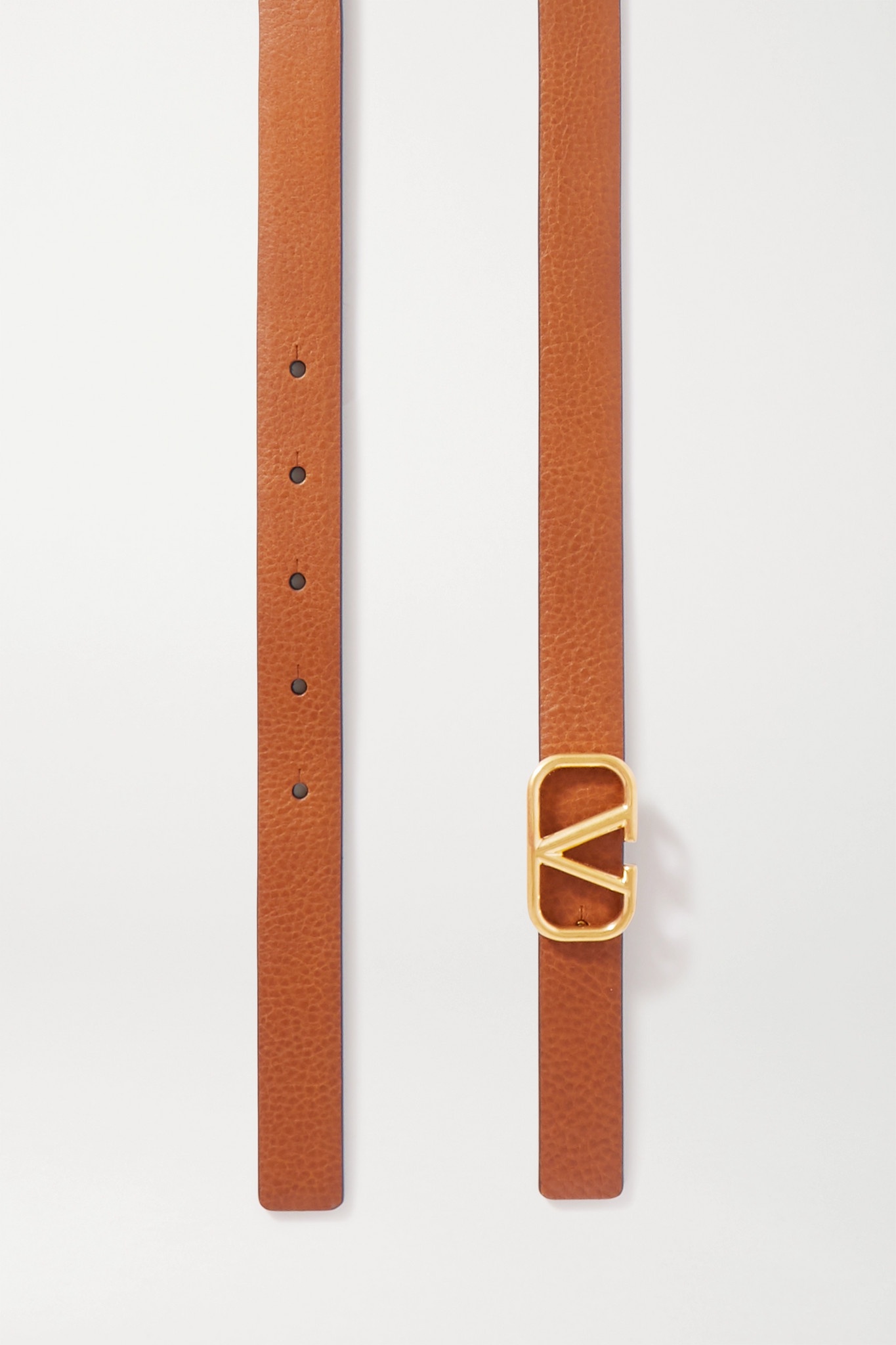 Valentino Garavani reversible leather belt - 3