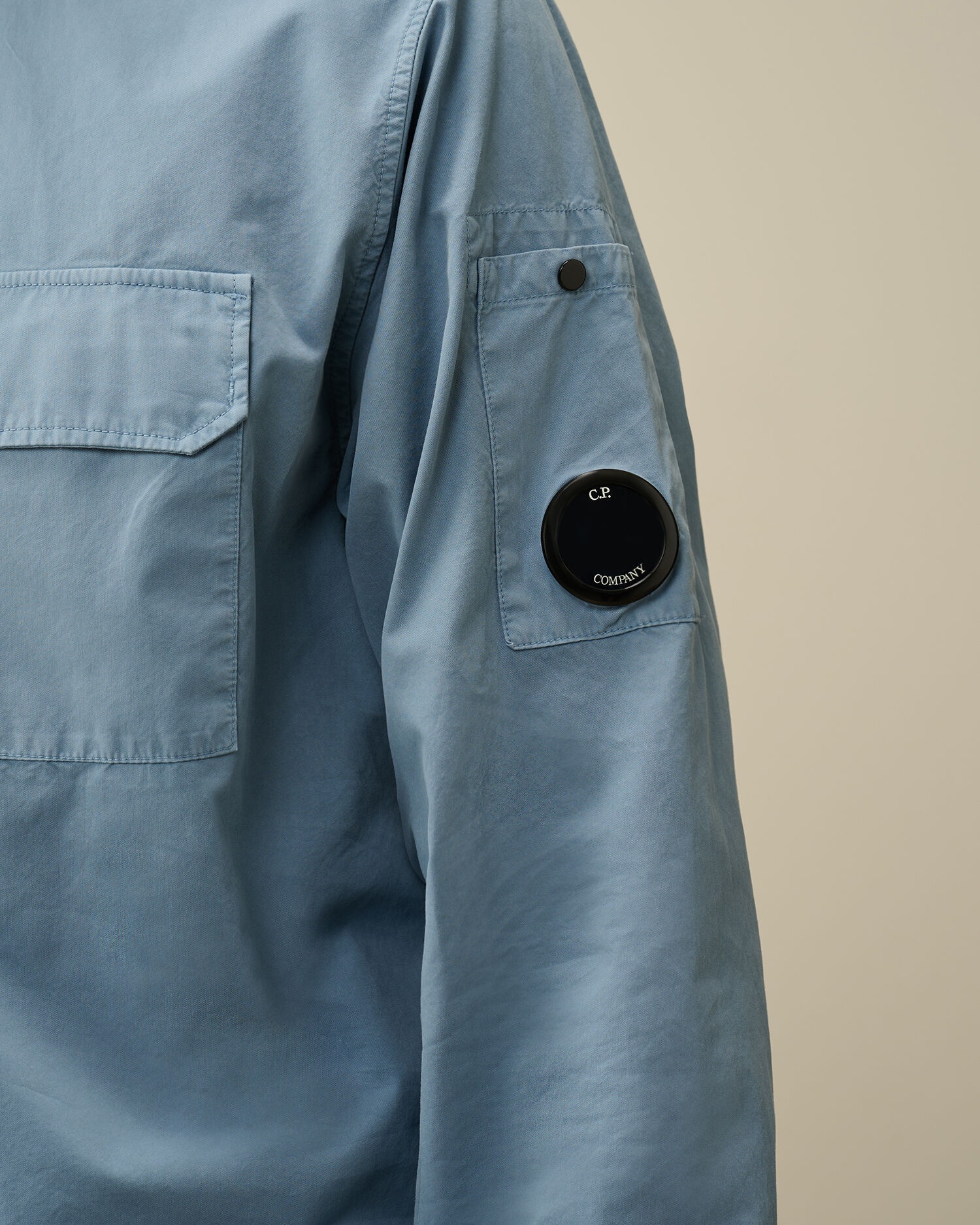 Organic Gabardine Buttoned Lens Shirt - 4