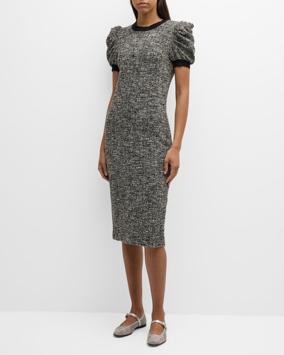 Max Mara Ieti Jersey Sheath Dress with Ruched Sleeves outlook