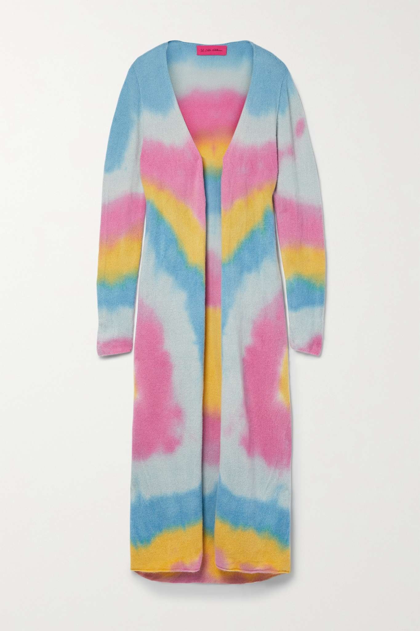 Hi-Fi tie-dyed cashmere cardigan - 1