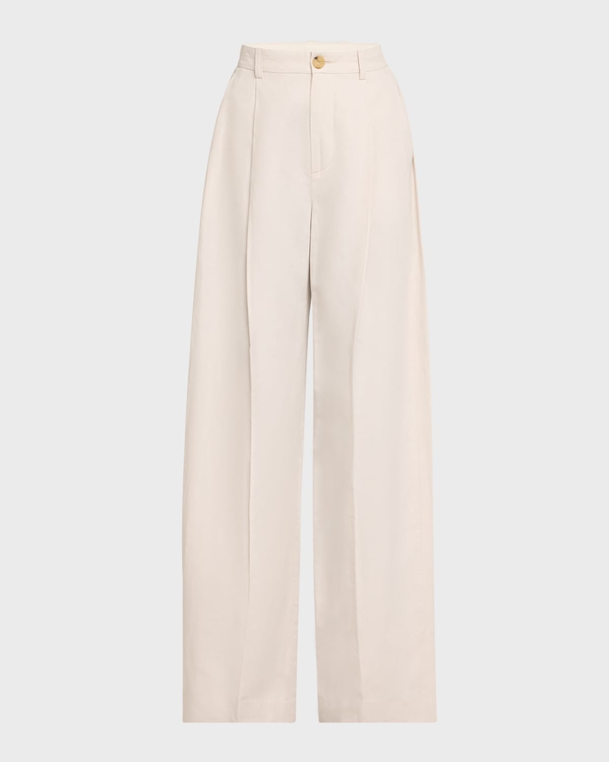 High-Waist Tailored Wide-Leg Pants - 1