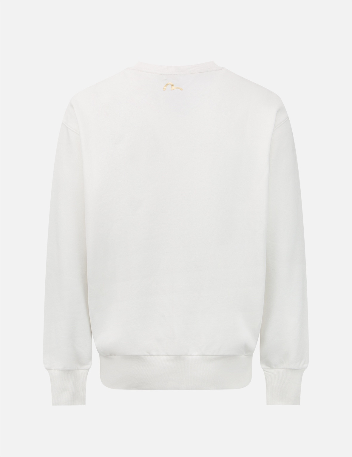 KOI AND WAVE PATTERN KAMON PRINT SWEATSHIRT - 2