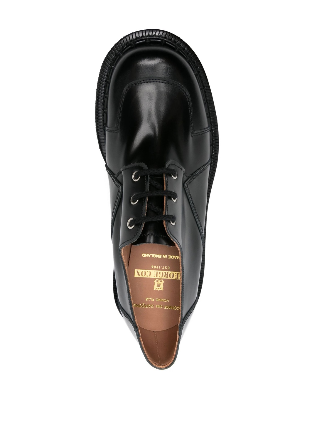 CDG Homme Plus x George Cox Overlaid Gibson Derby Shoes - 4