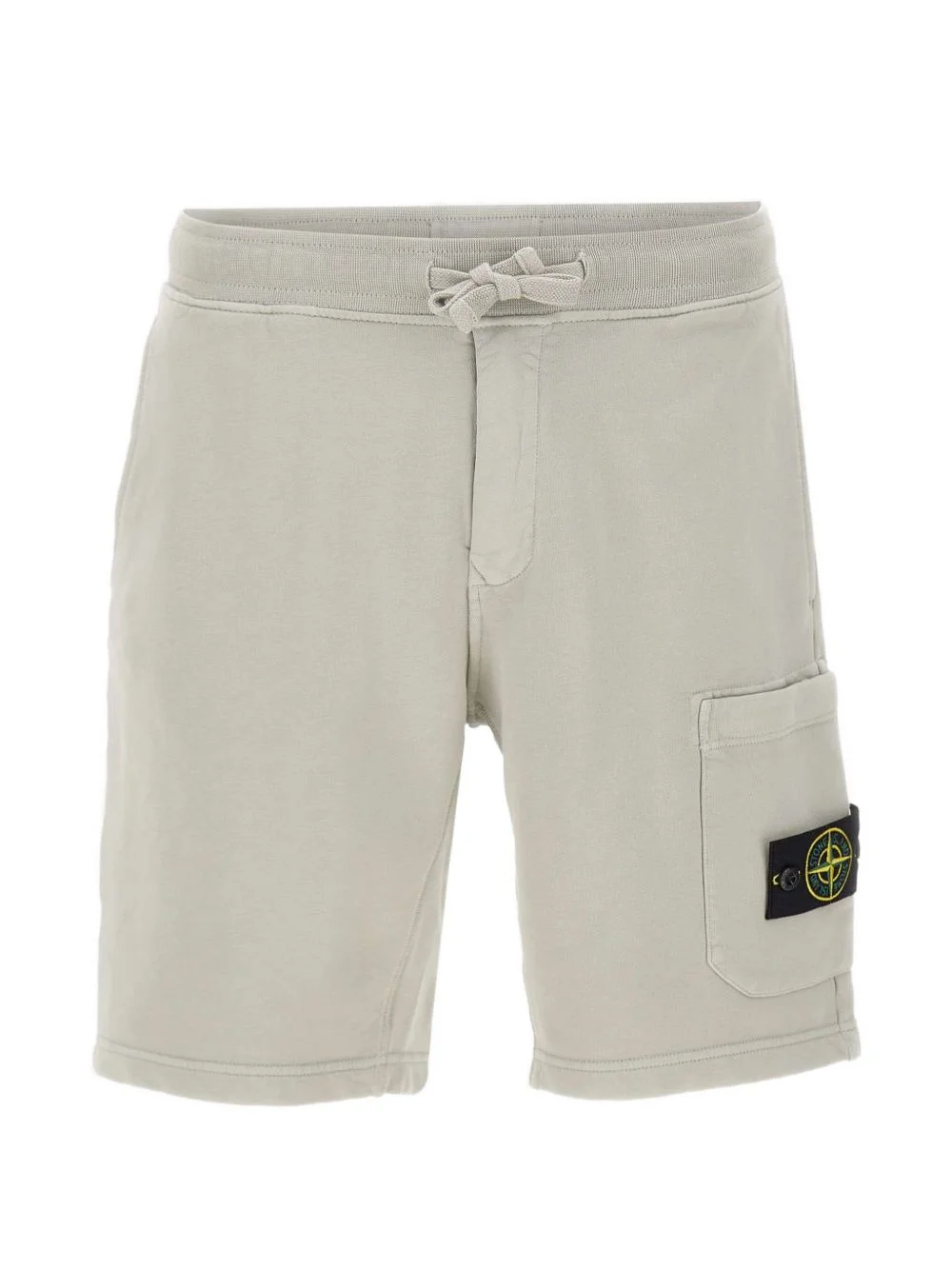 drawstring-fastening cotton shorts - 1