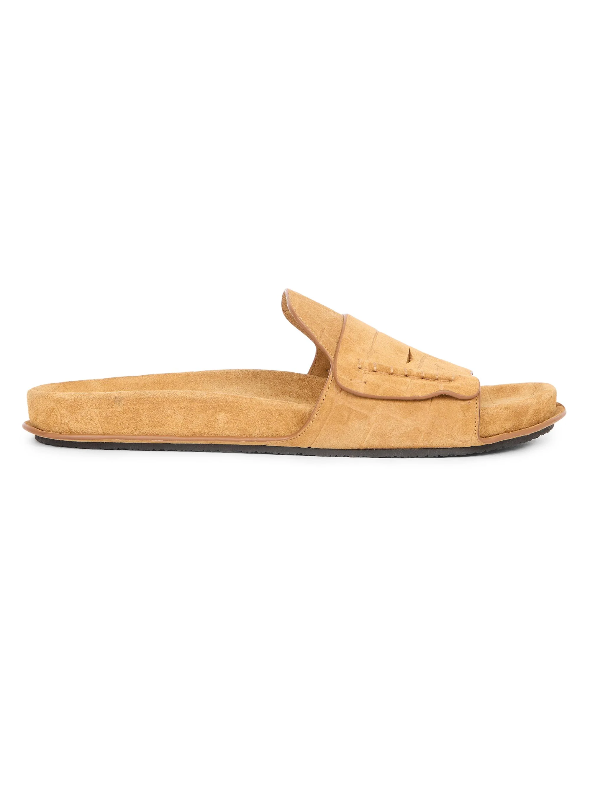 Men's Les Sandales Mocassin - Camel - 1