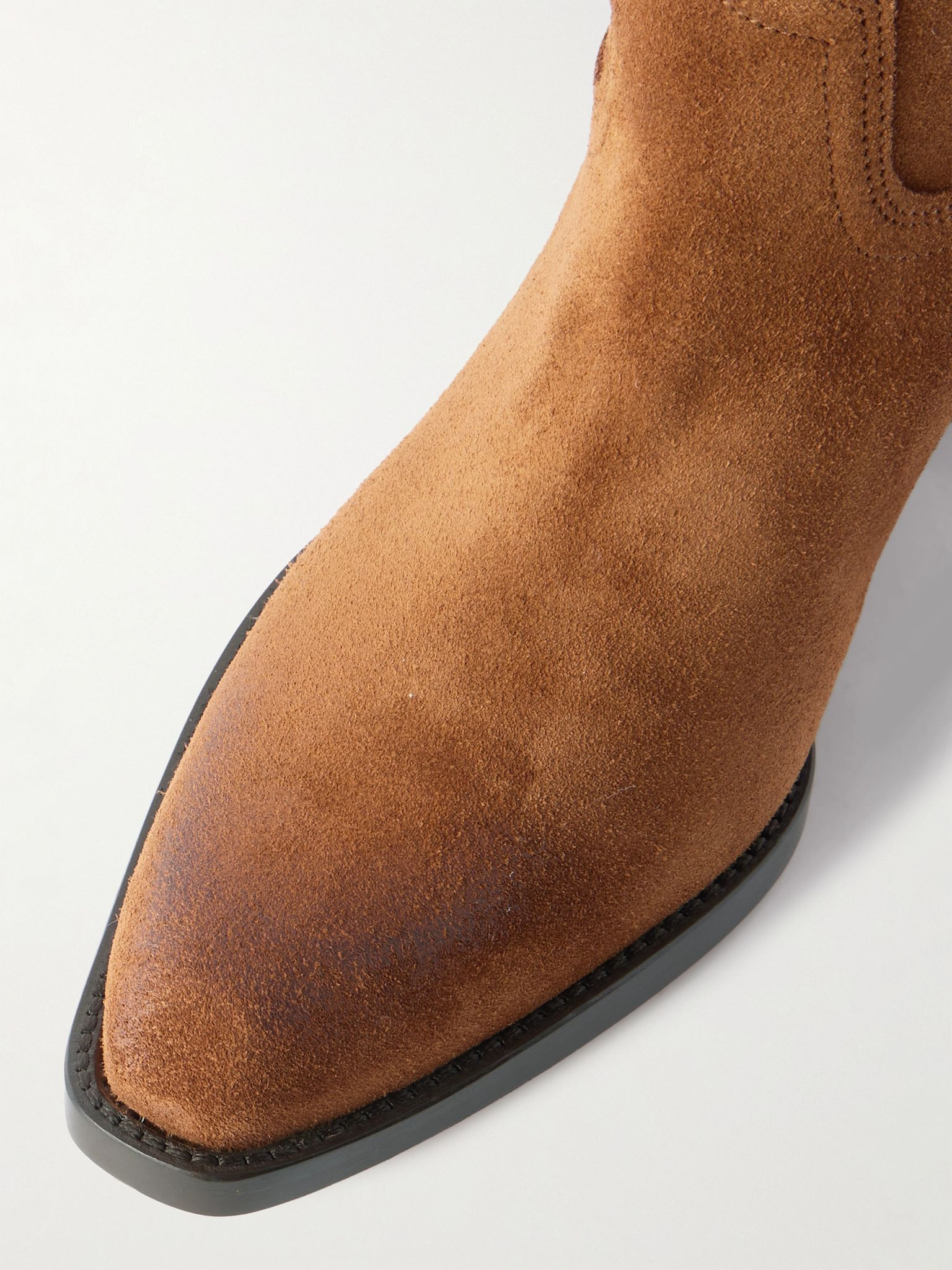 Hilda suede ankle boots Light brown - 4
