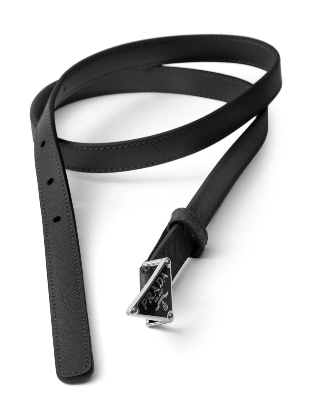 Saffiano-leather belt - 2