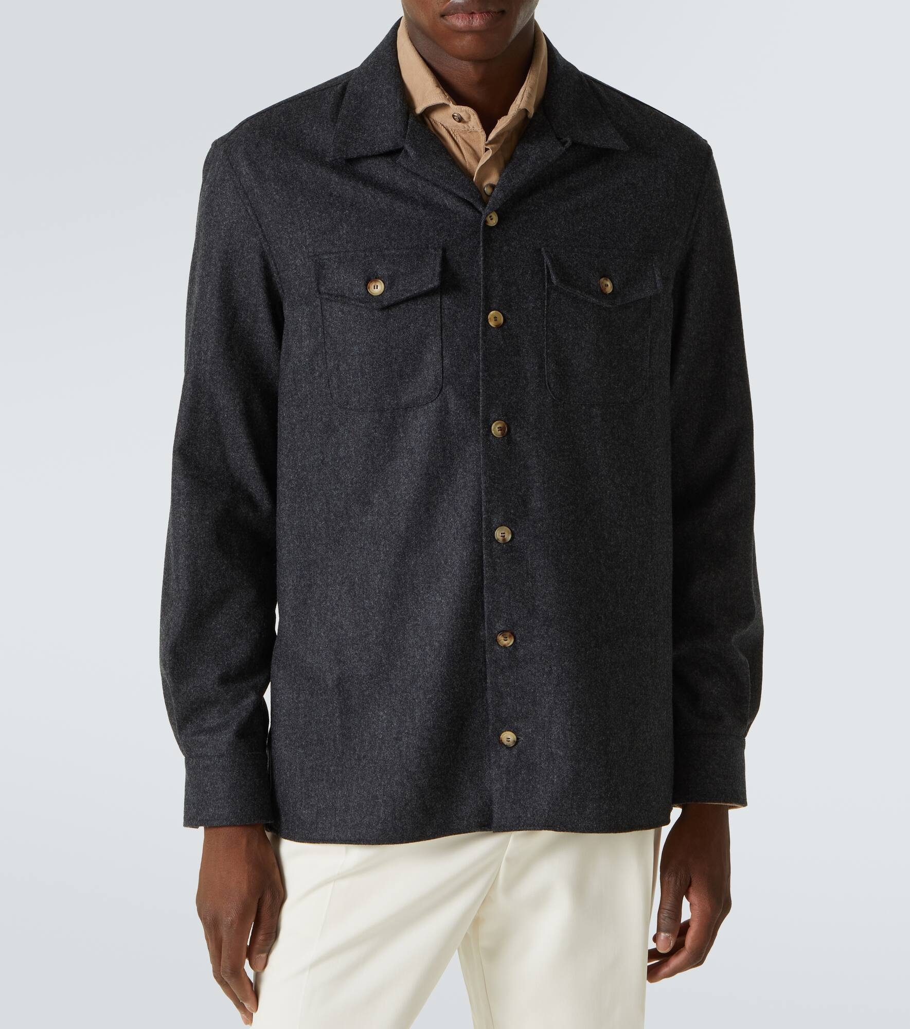 Virgin wool shirt - 3
