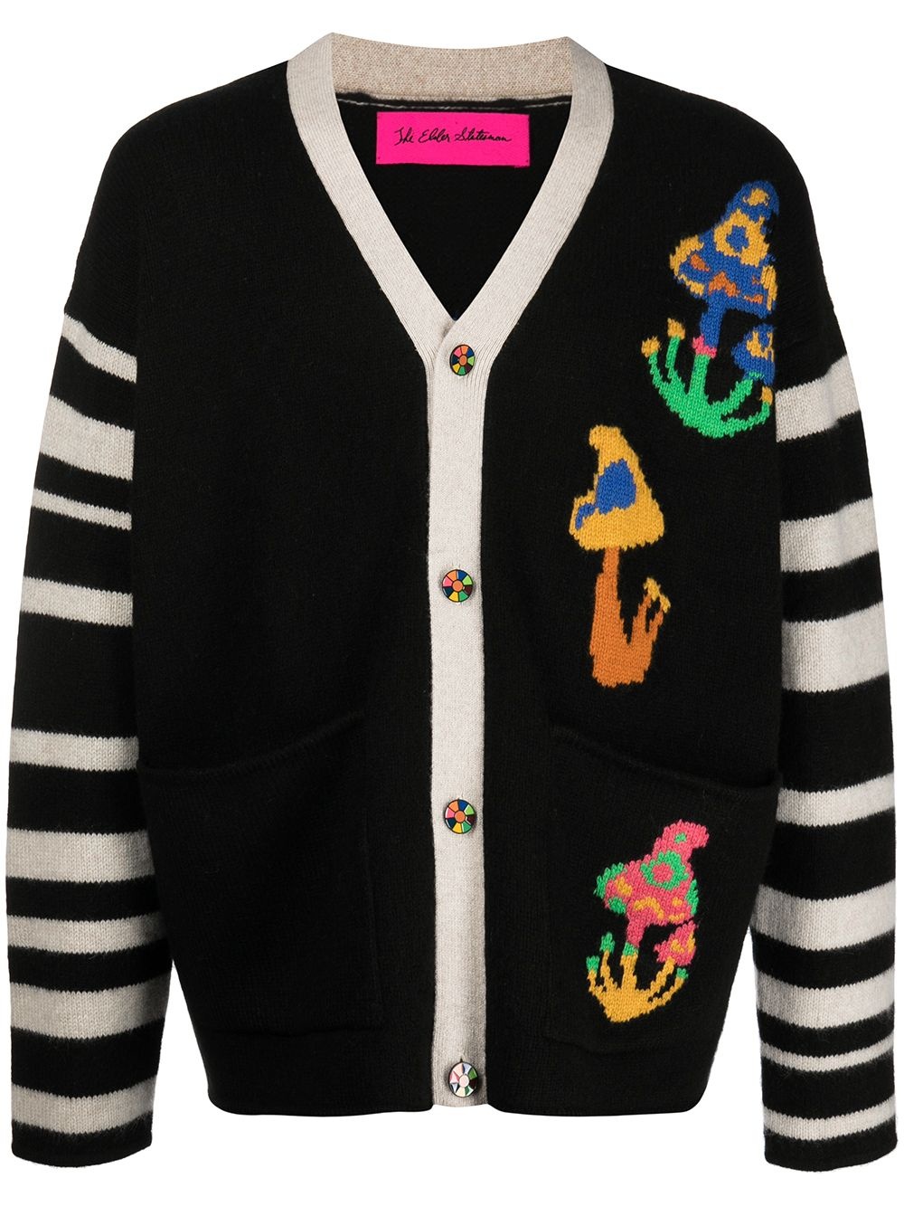 Global Shroom knitted cardigan - 1