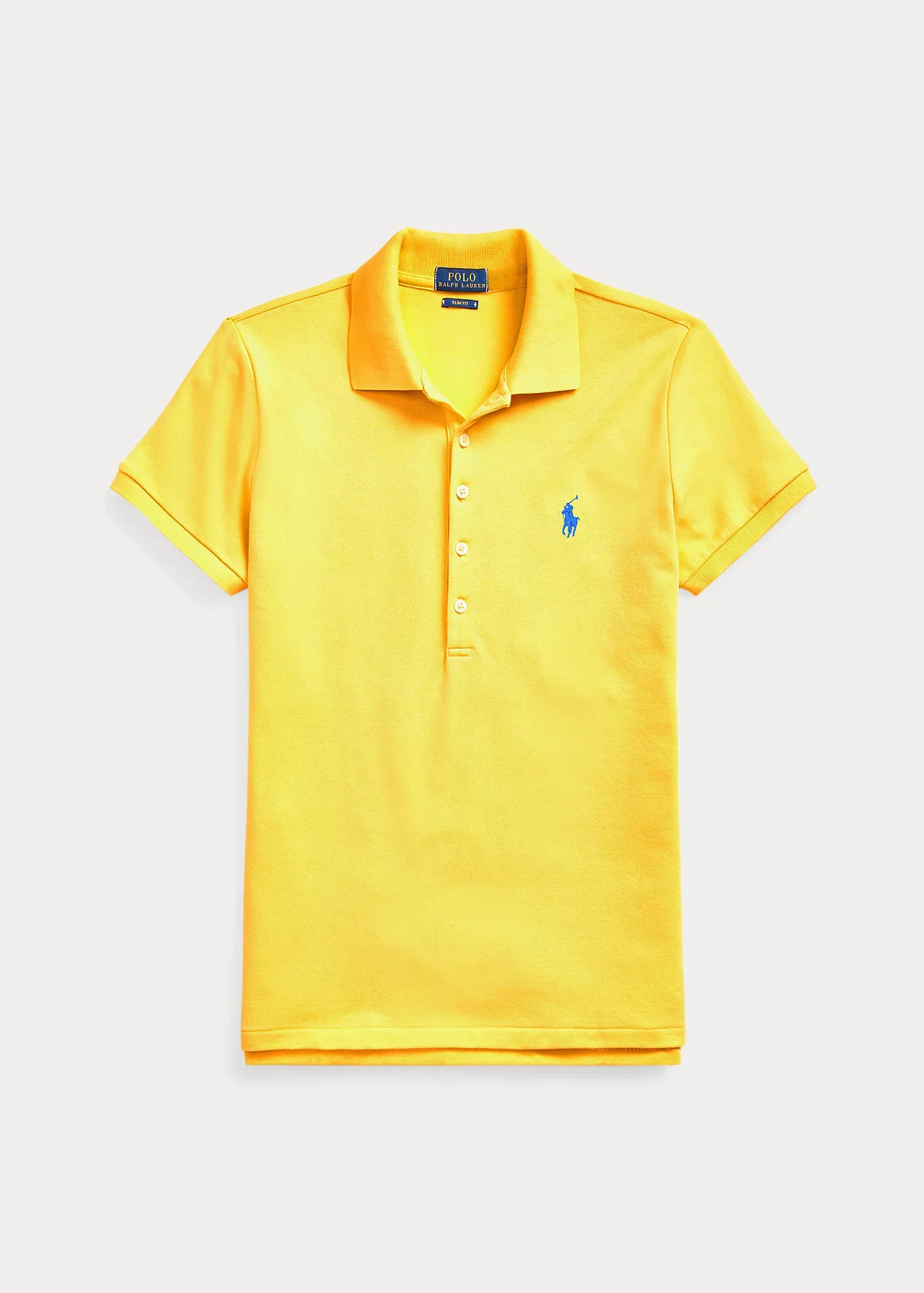 Slim Fit Stretch Polo Shirt - 1