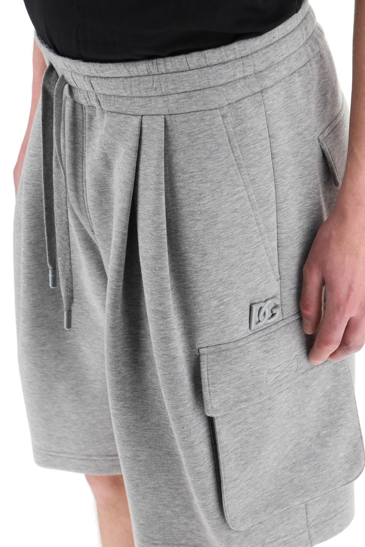 JERSEY CARGO SHORTS - 5