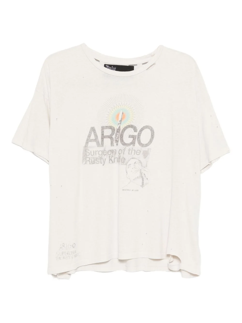 graphic-print crew-neck t-shirt - 1