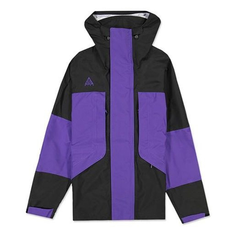Nike Lab ACG Gore-Tex Hooded Jacket 'Black Court Purple' CD7649-010 - 1