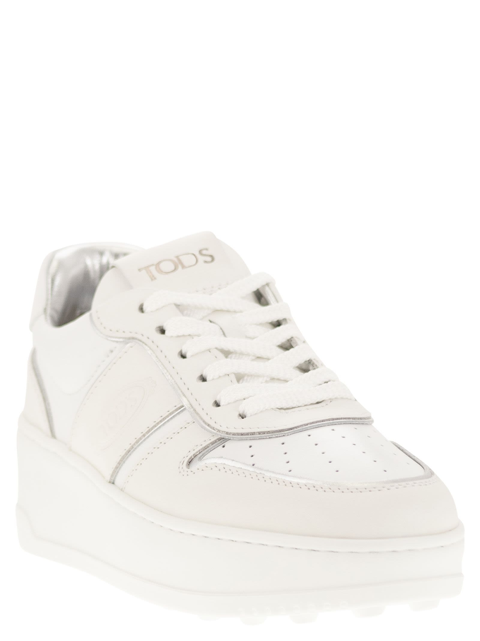 Tod's Women Leather Platform Sneakers - 2
