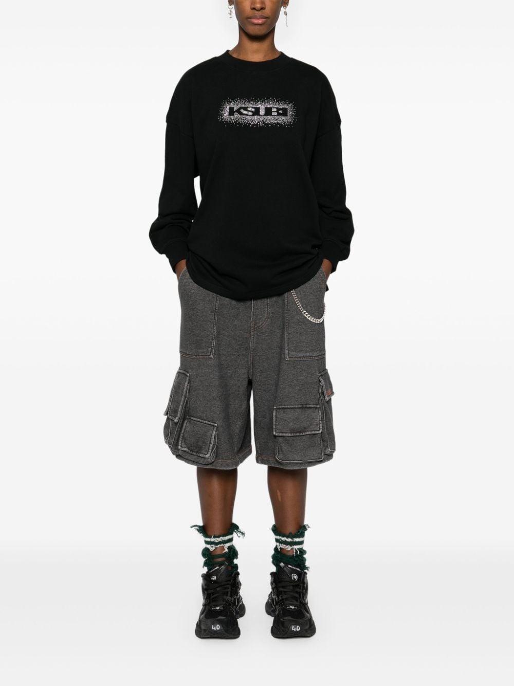 Sott Burst Boxy cotton sweatshirt - 2