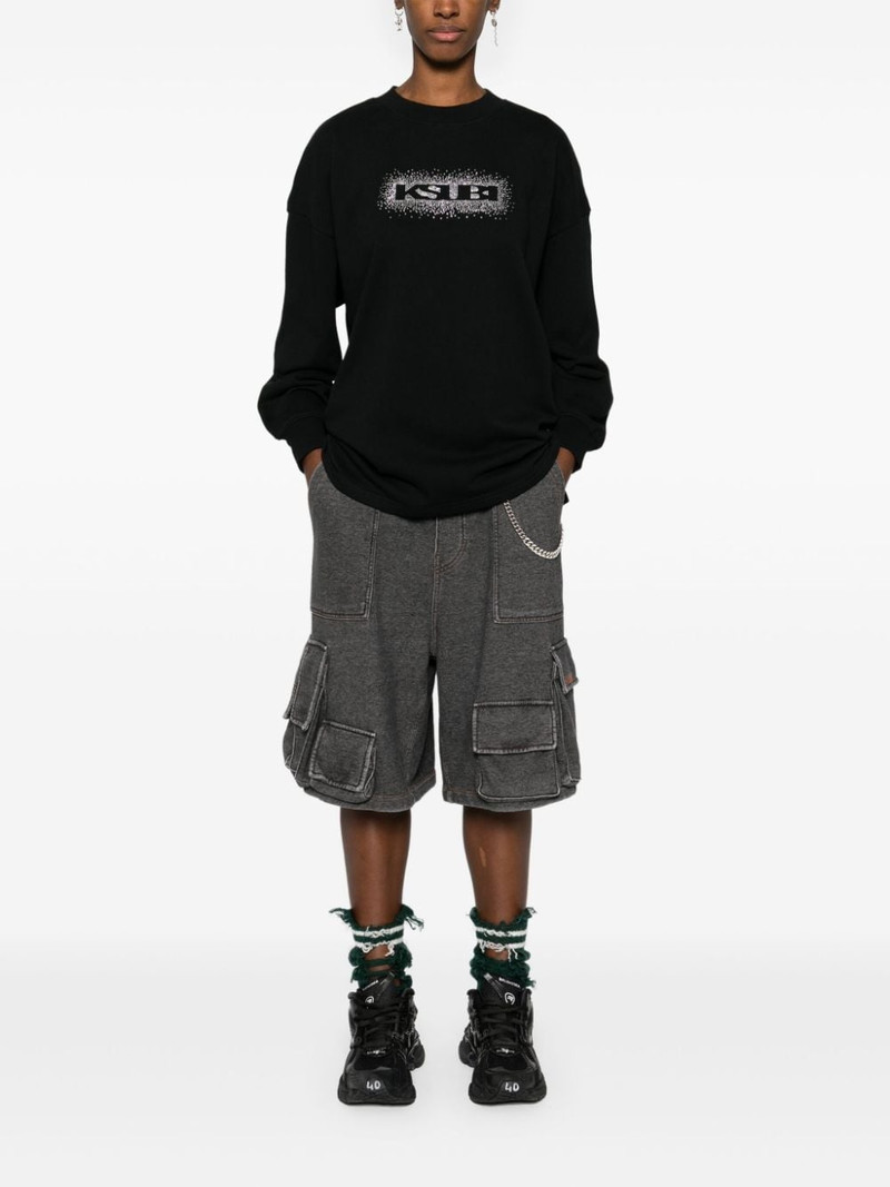 Ksubi Sott Burst Boxy cotton sweatshirt outlook