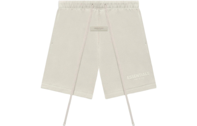 ESSENTIALS Fear of God Essentials SS22 Shorts Wheat Logo FOG-SS22-136 outlook