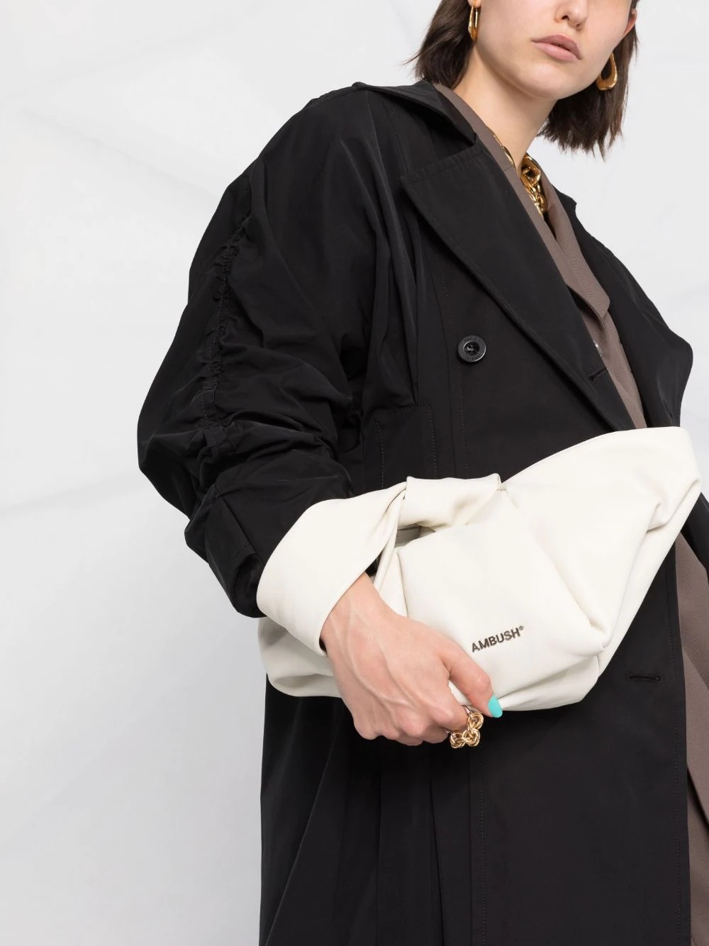 Twist knot-detail tote - 3