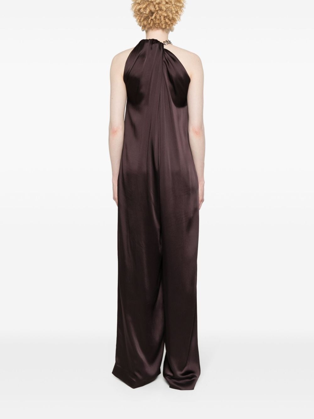 chain-link-detail jumpsuit - 4